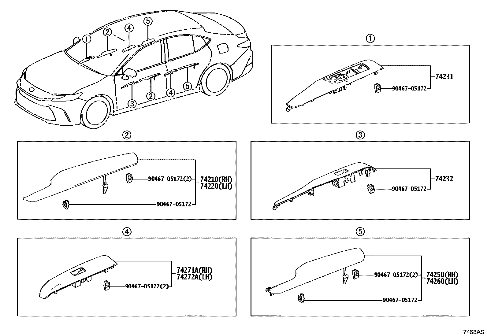 Parts diagram