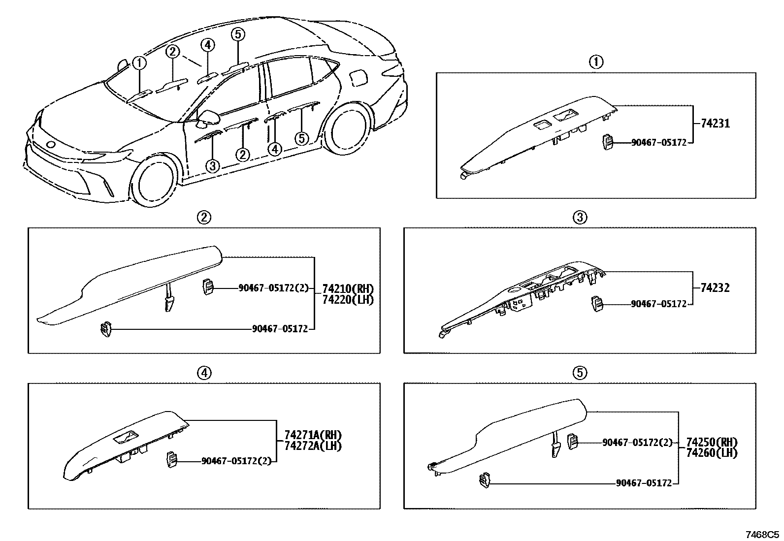 Parts diagram