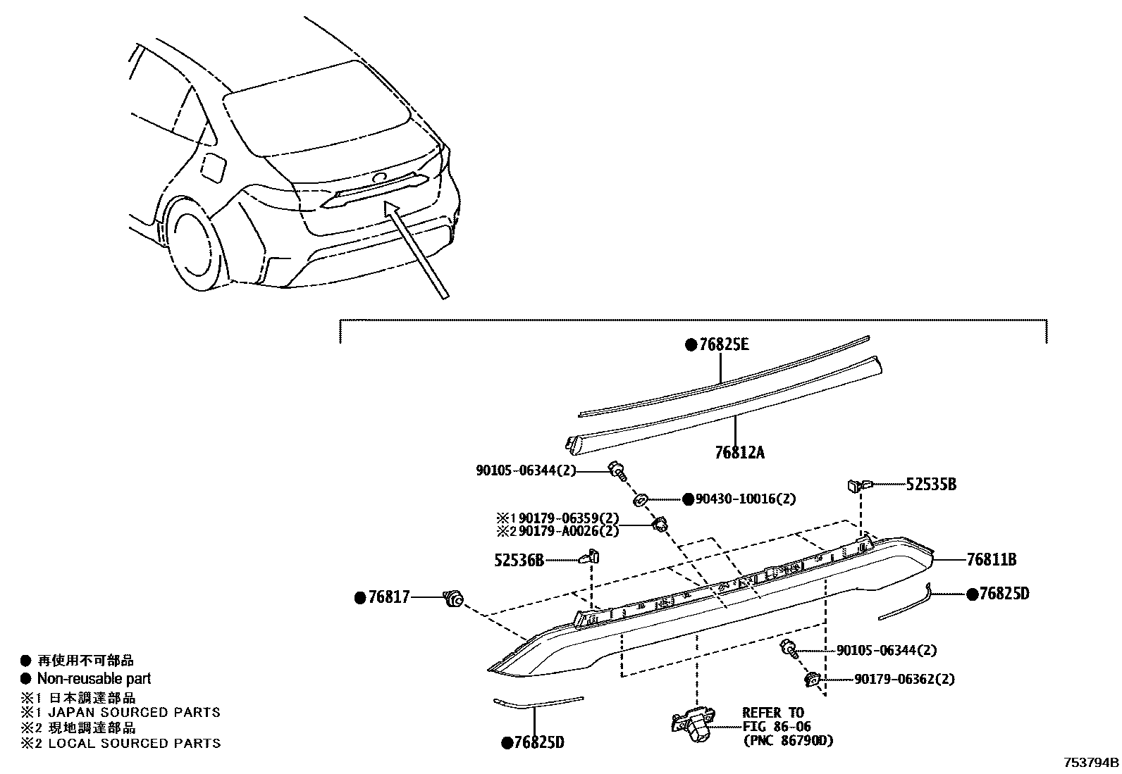Parts diagram