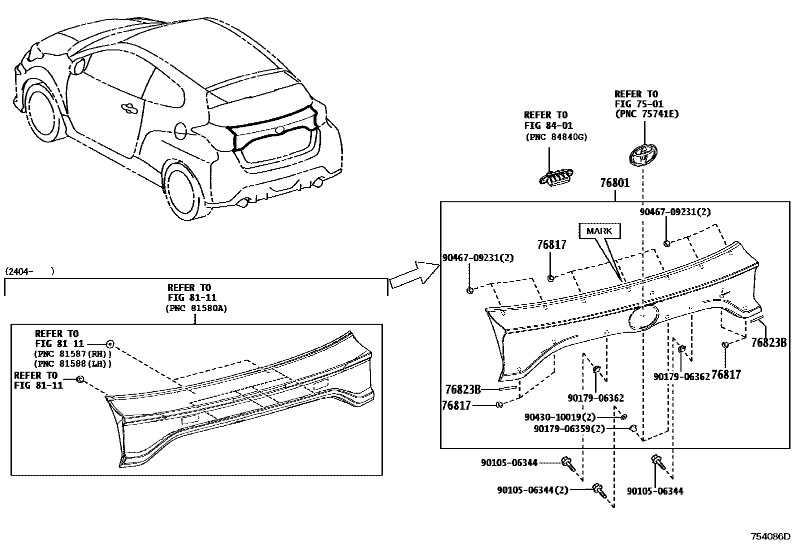 Parts diagram