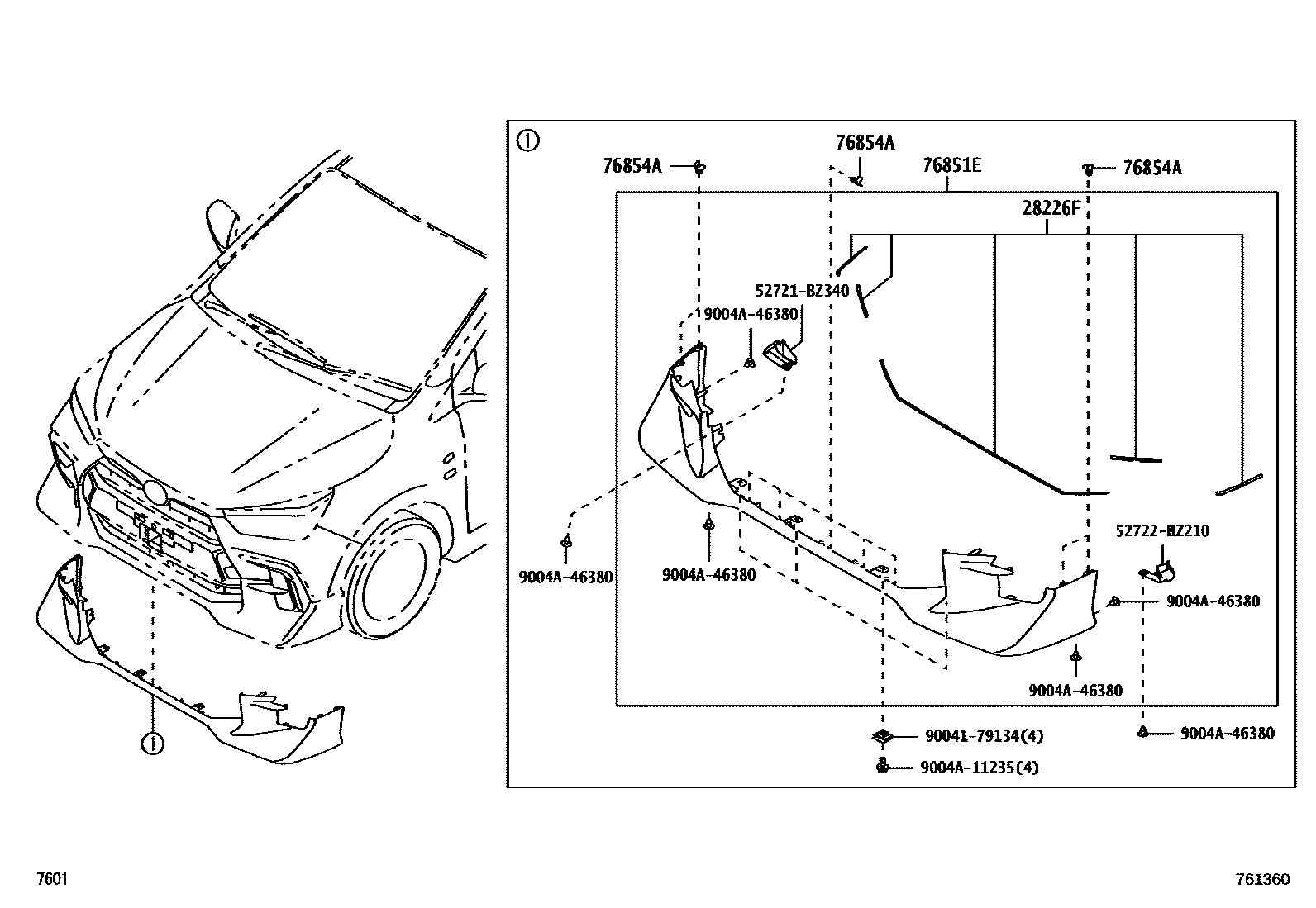 Parts diagram