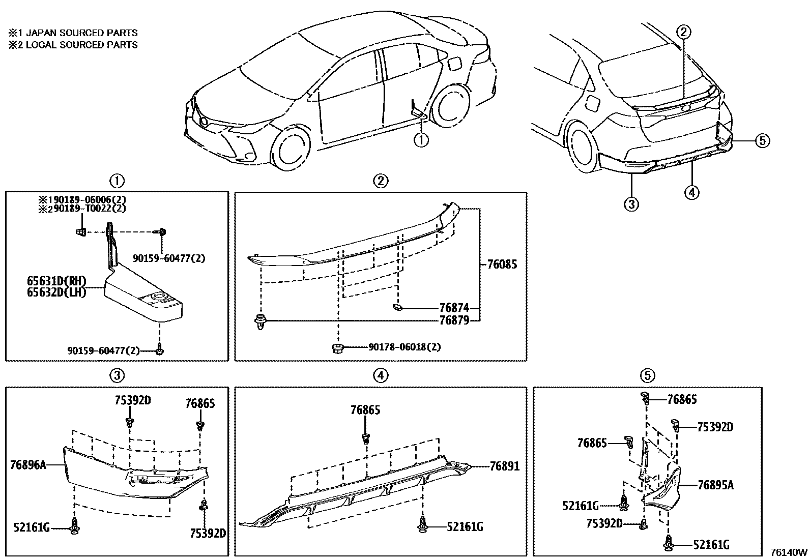 Parts diagram