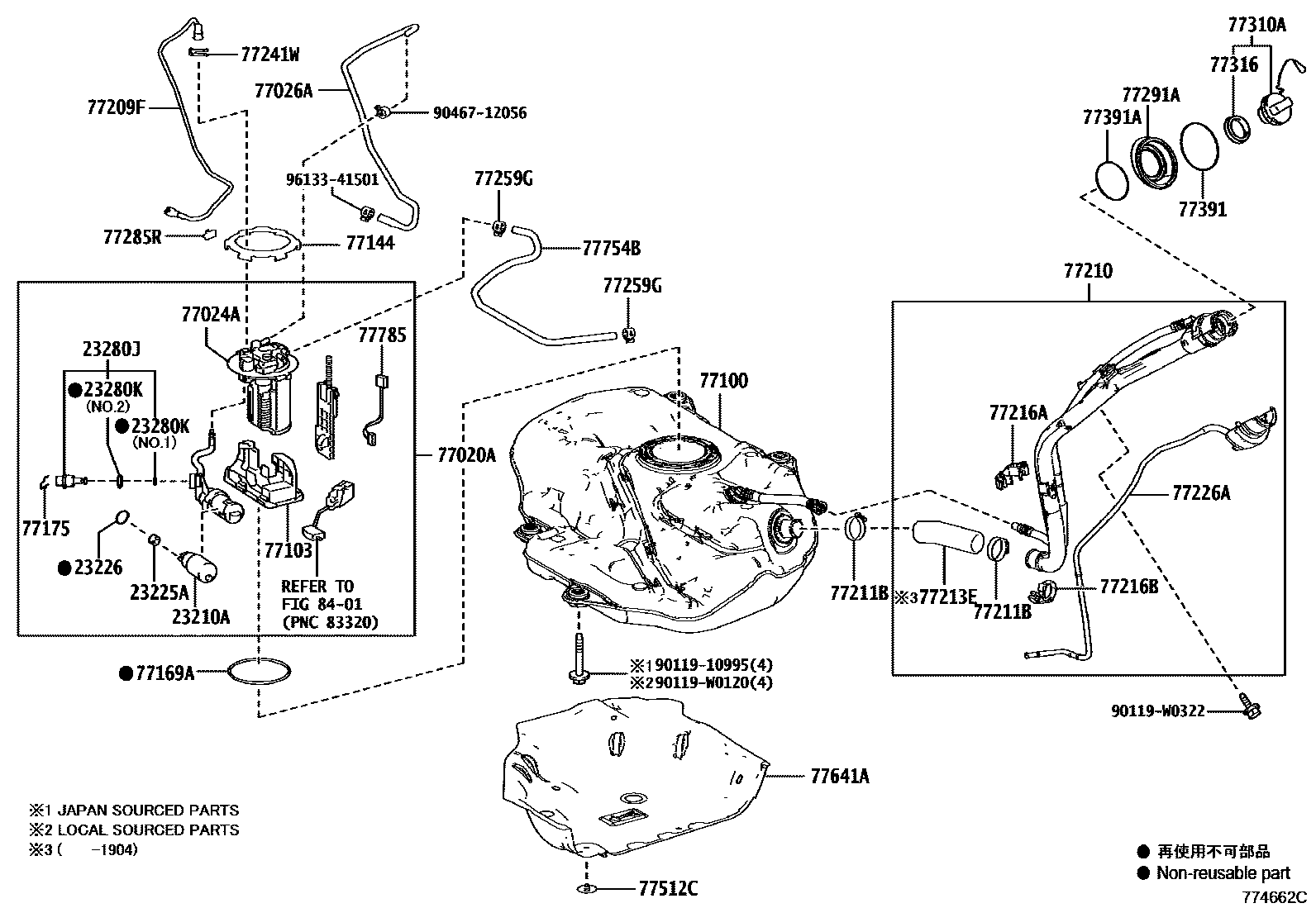 Parts diagram