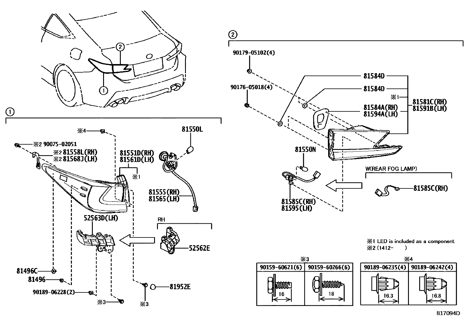 Parts diagram