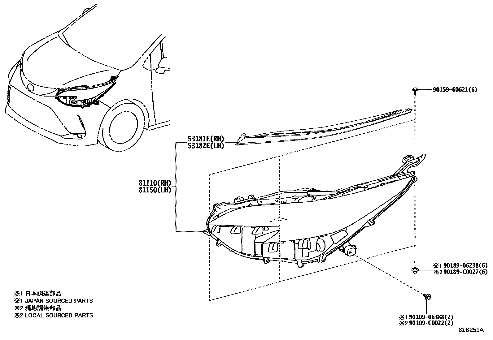 Parts diagram