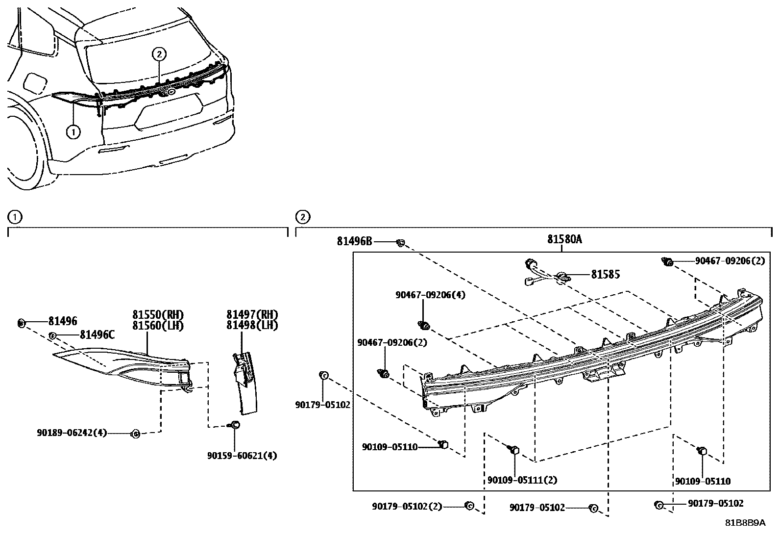 Parts diagram