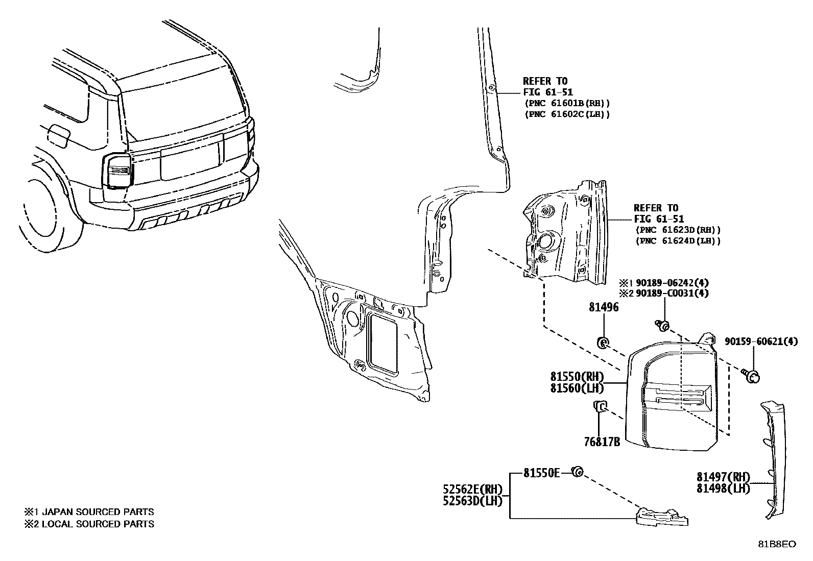 Parts diagram