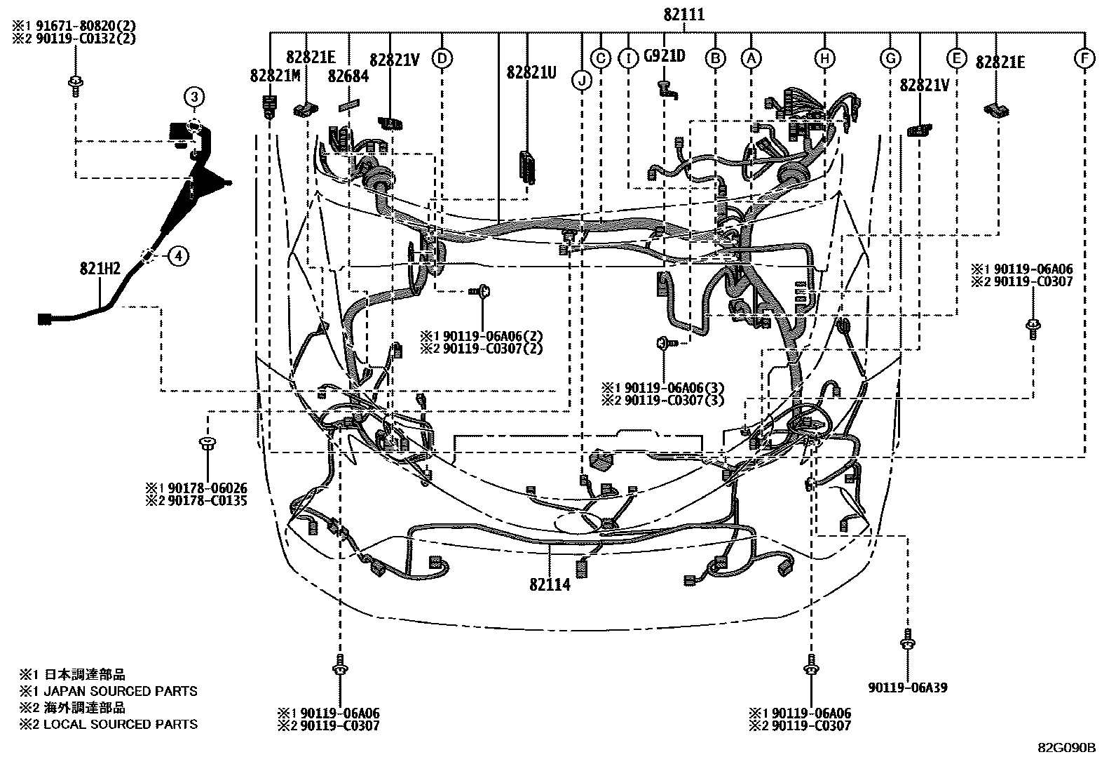 Parts diagram