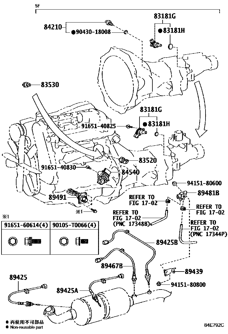 Parts diagram