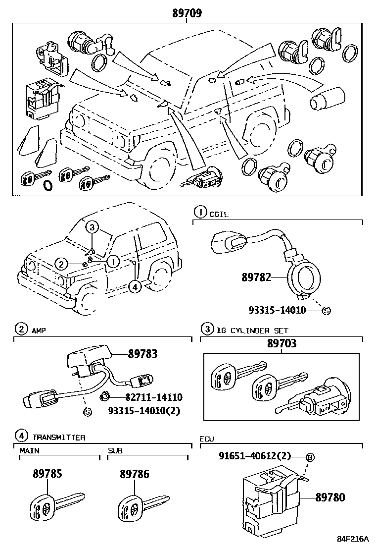 Parts diagram