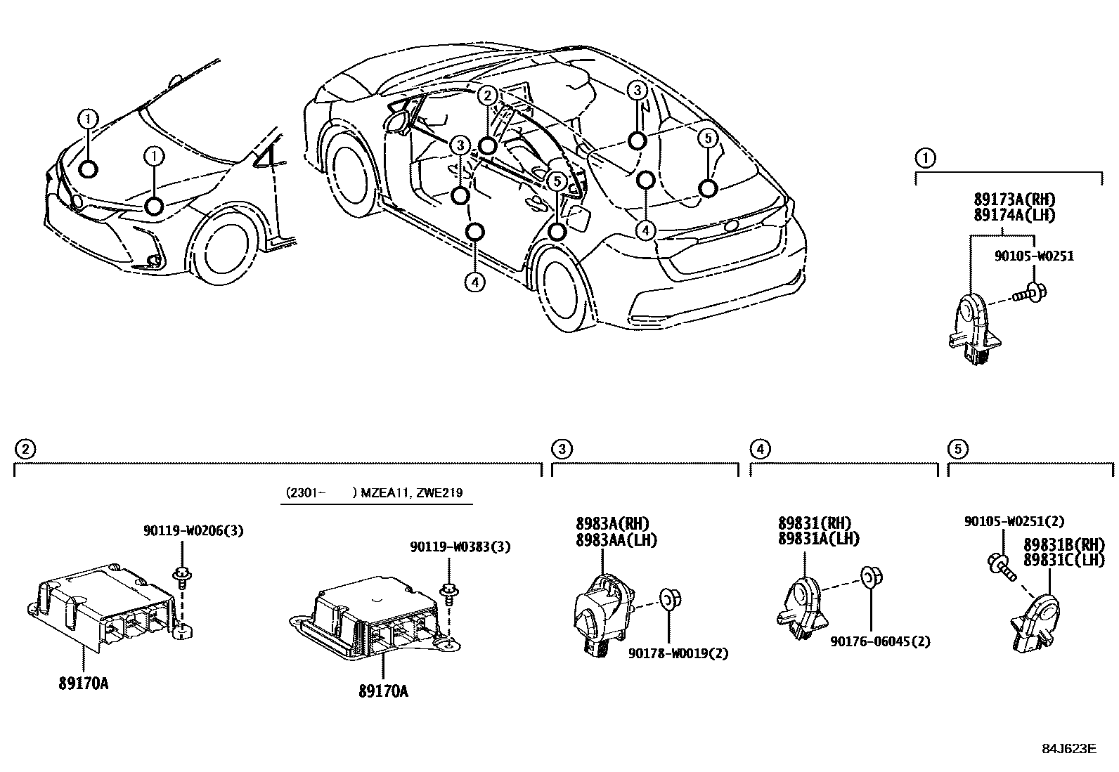 Parts diagram