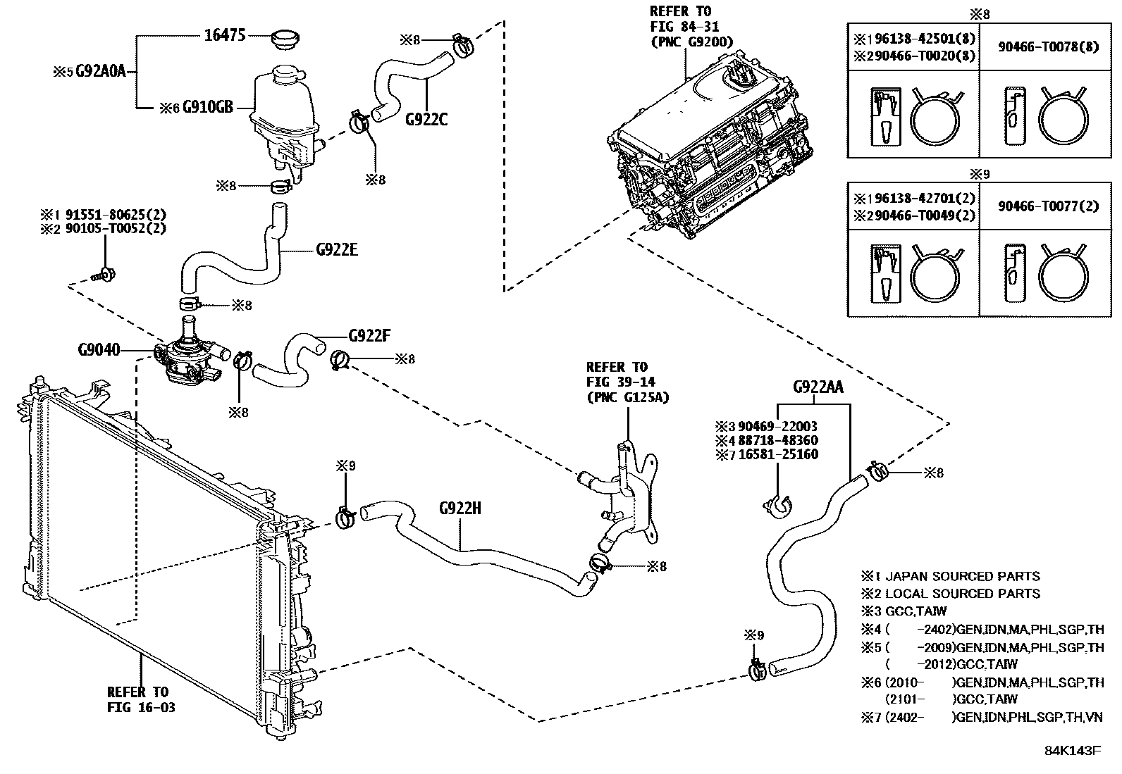 Parts diagram