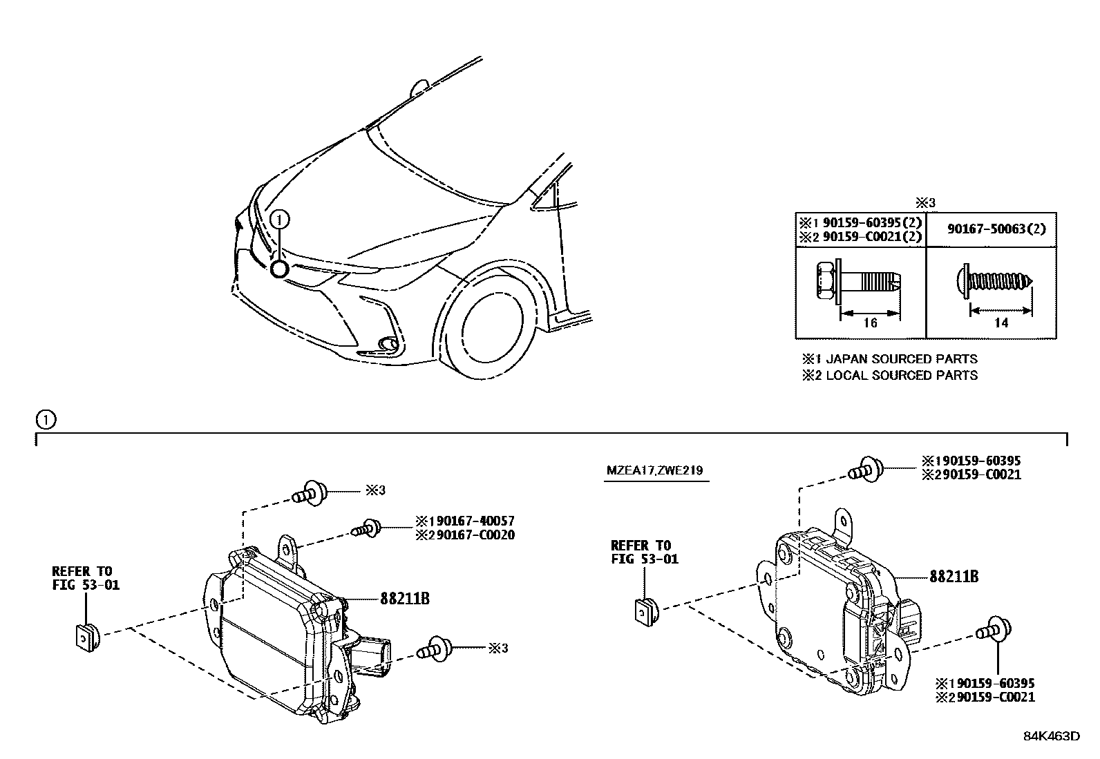 Parts diagram
