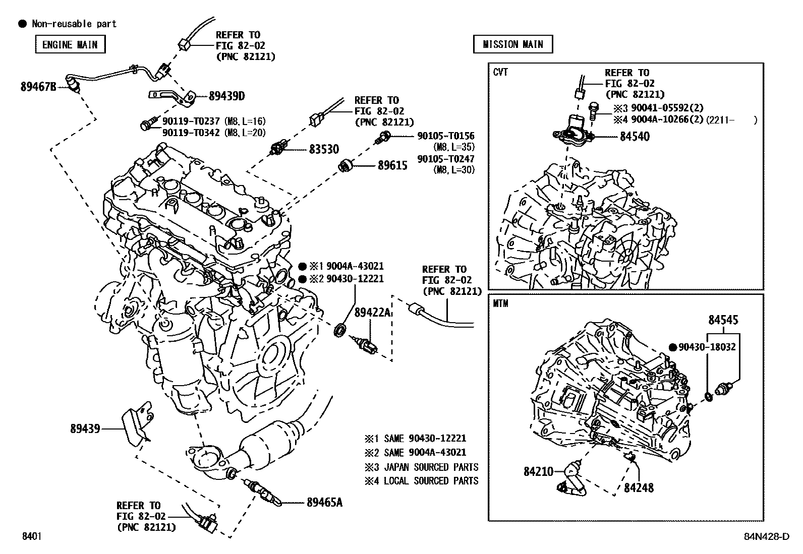 Parts diagram