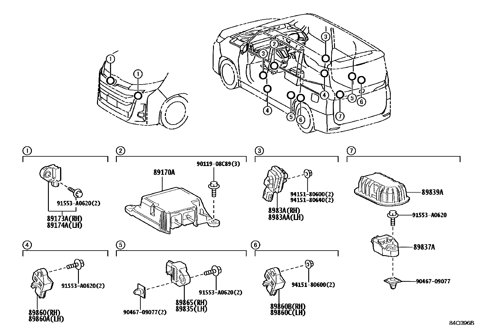 Parts diagram