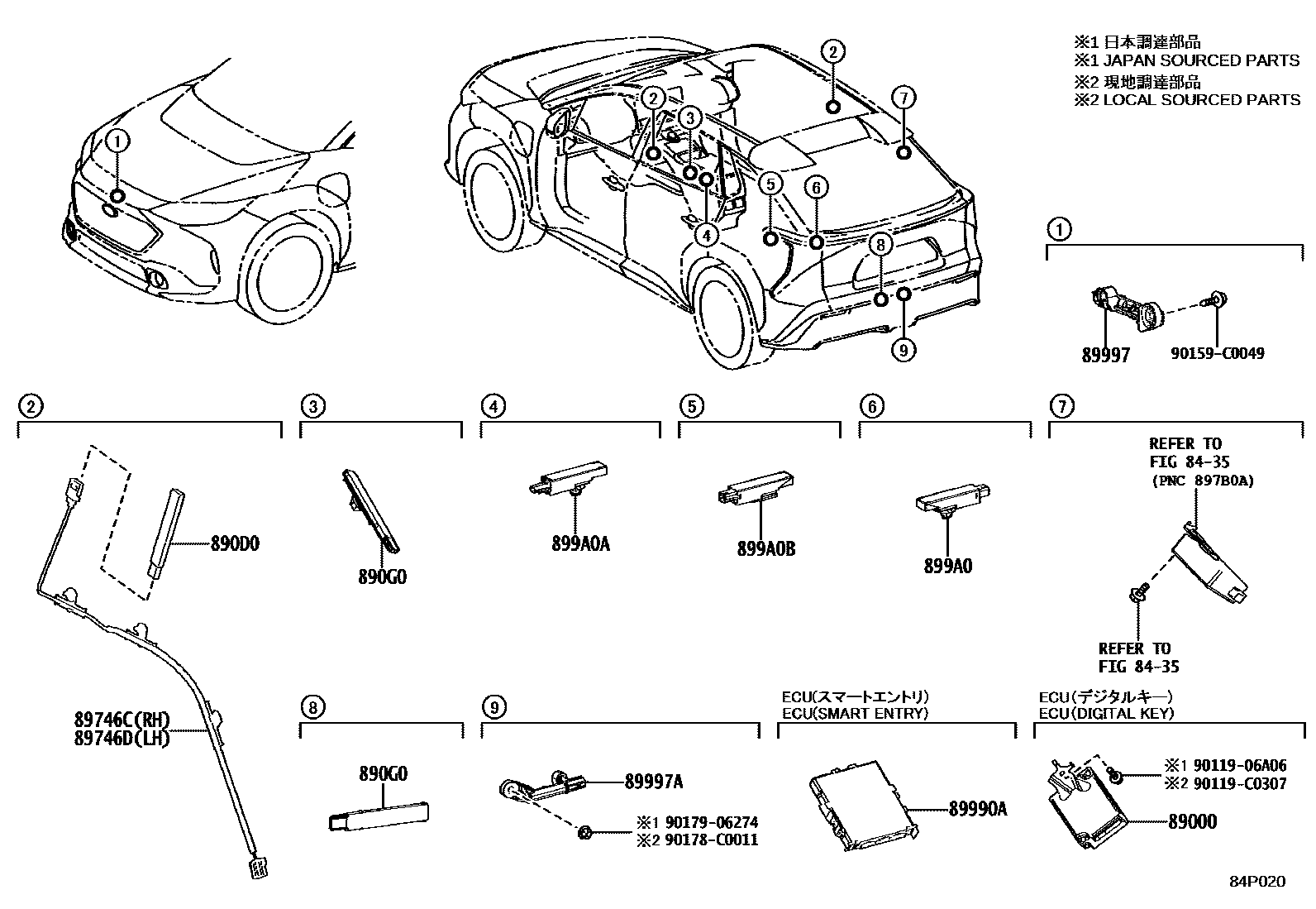 Parts diagram