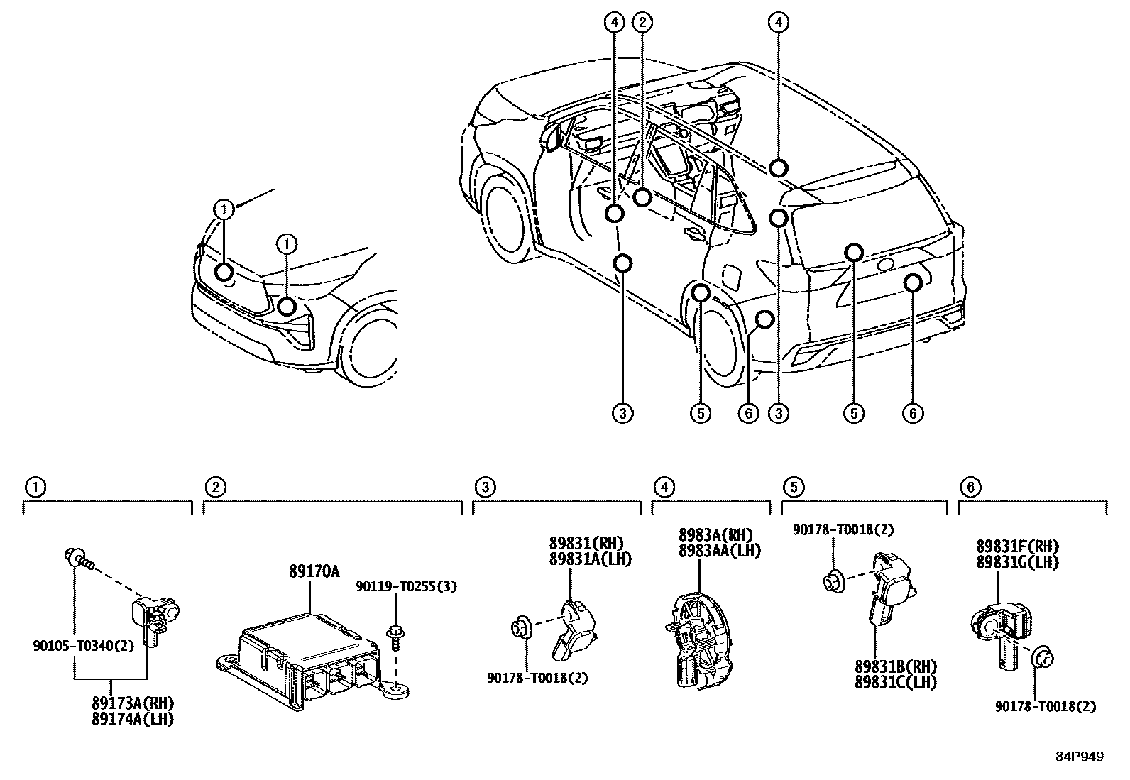 Parts diagram