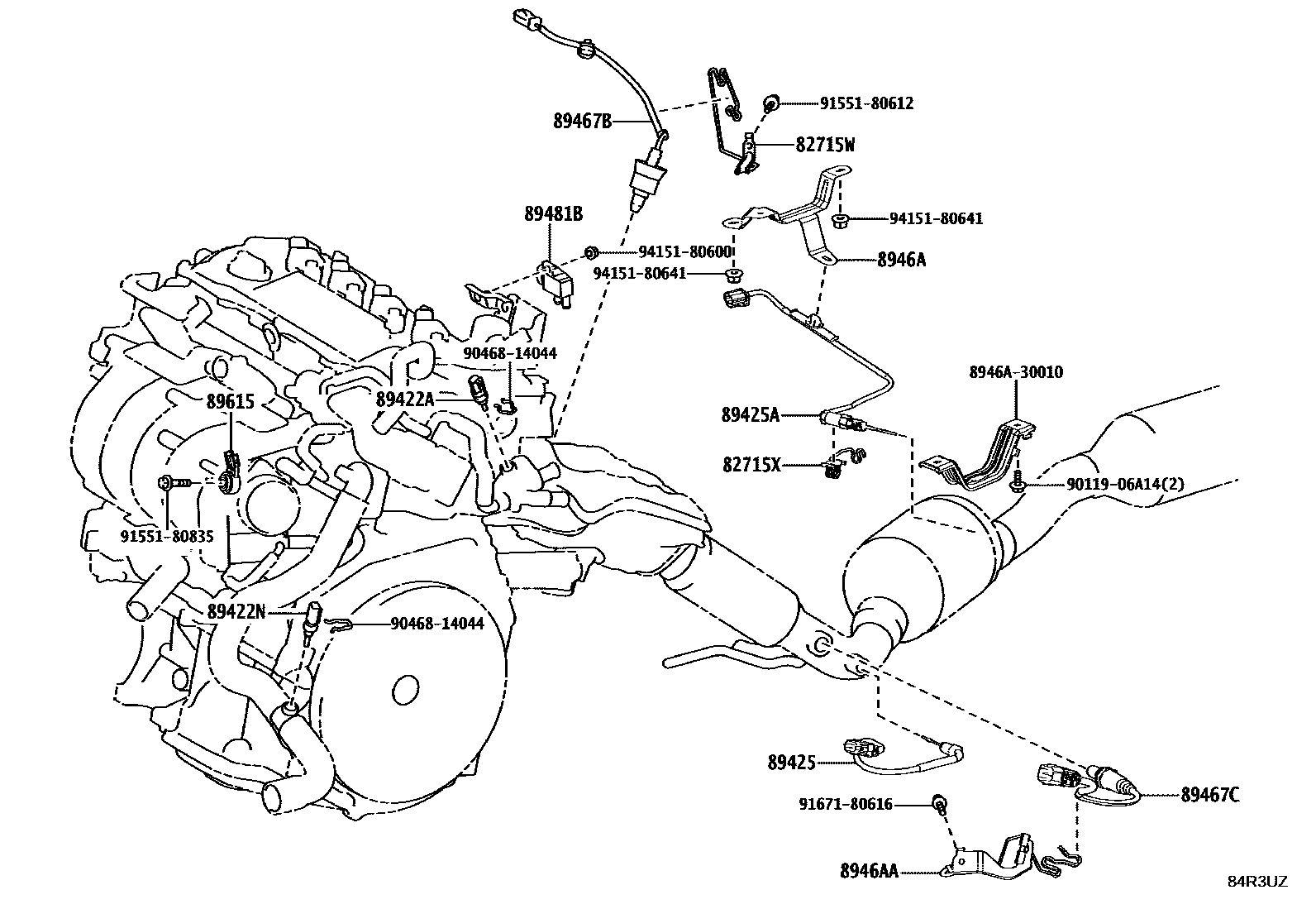Parts diagram