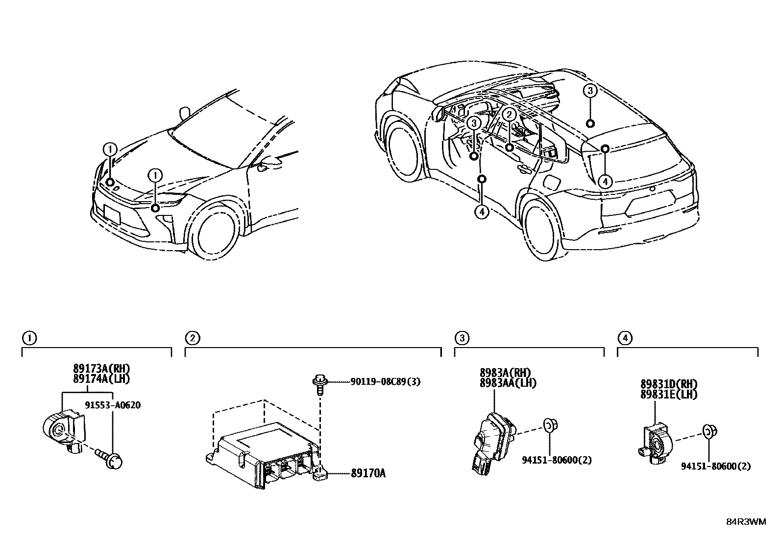 Parts diagram