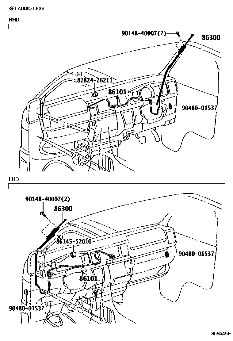Parts diagram