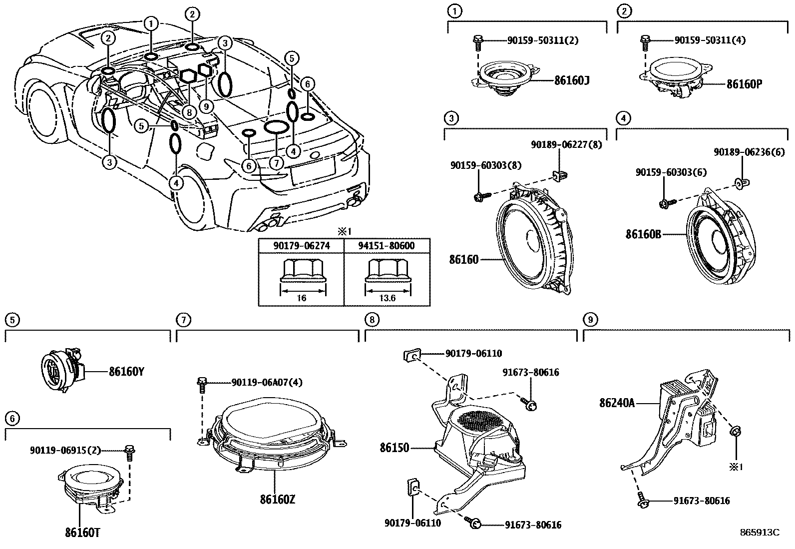 Parts diagram