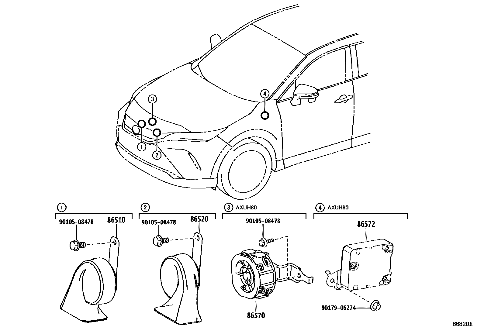 Parts diagram