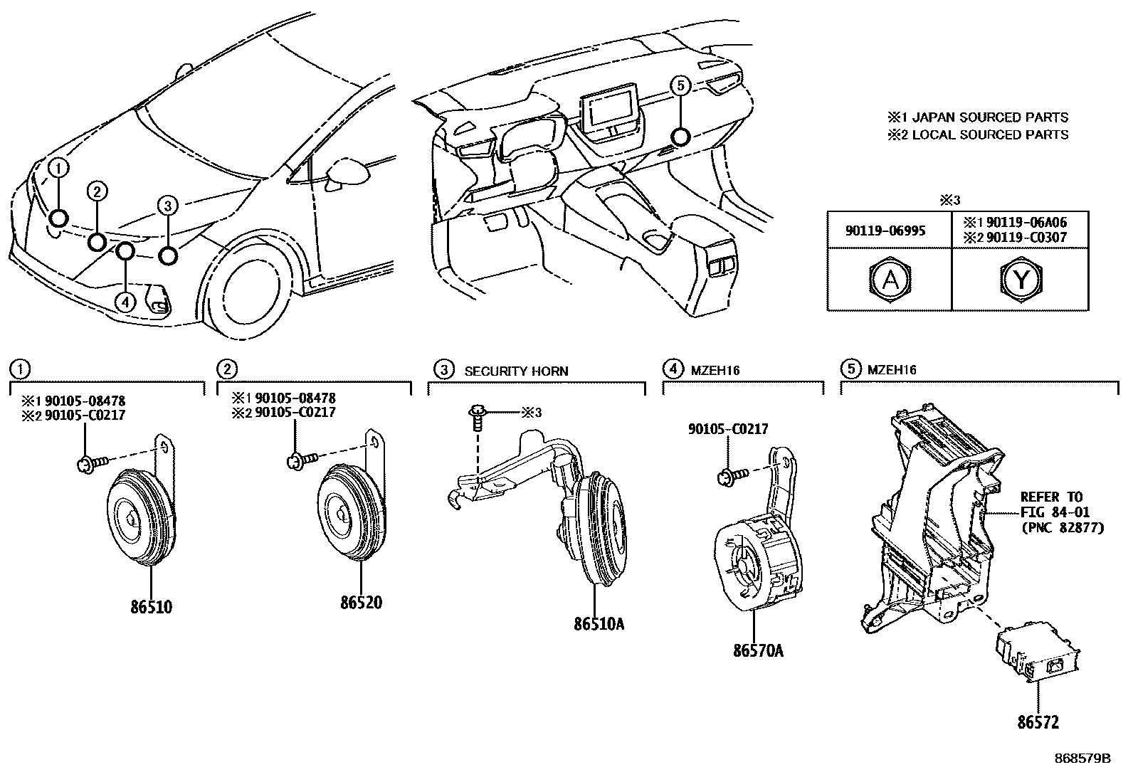 Parts diagram