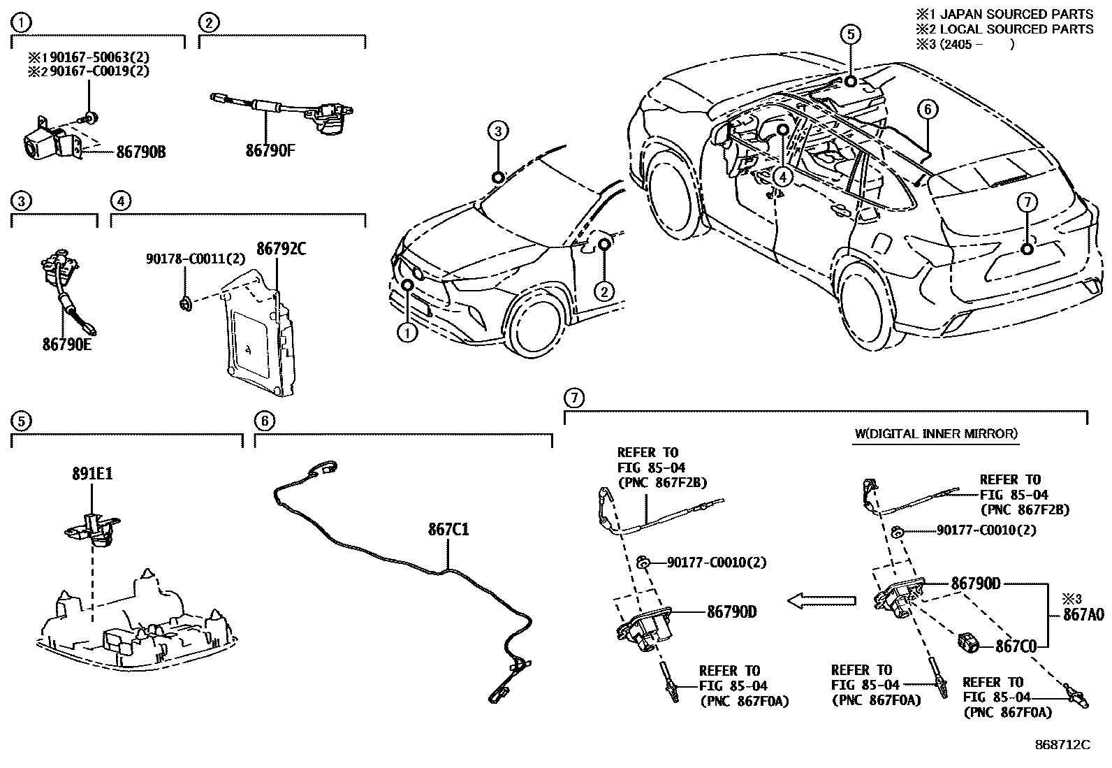 Parts diagram