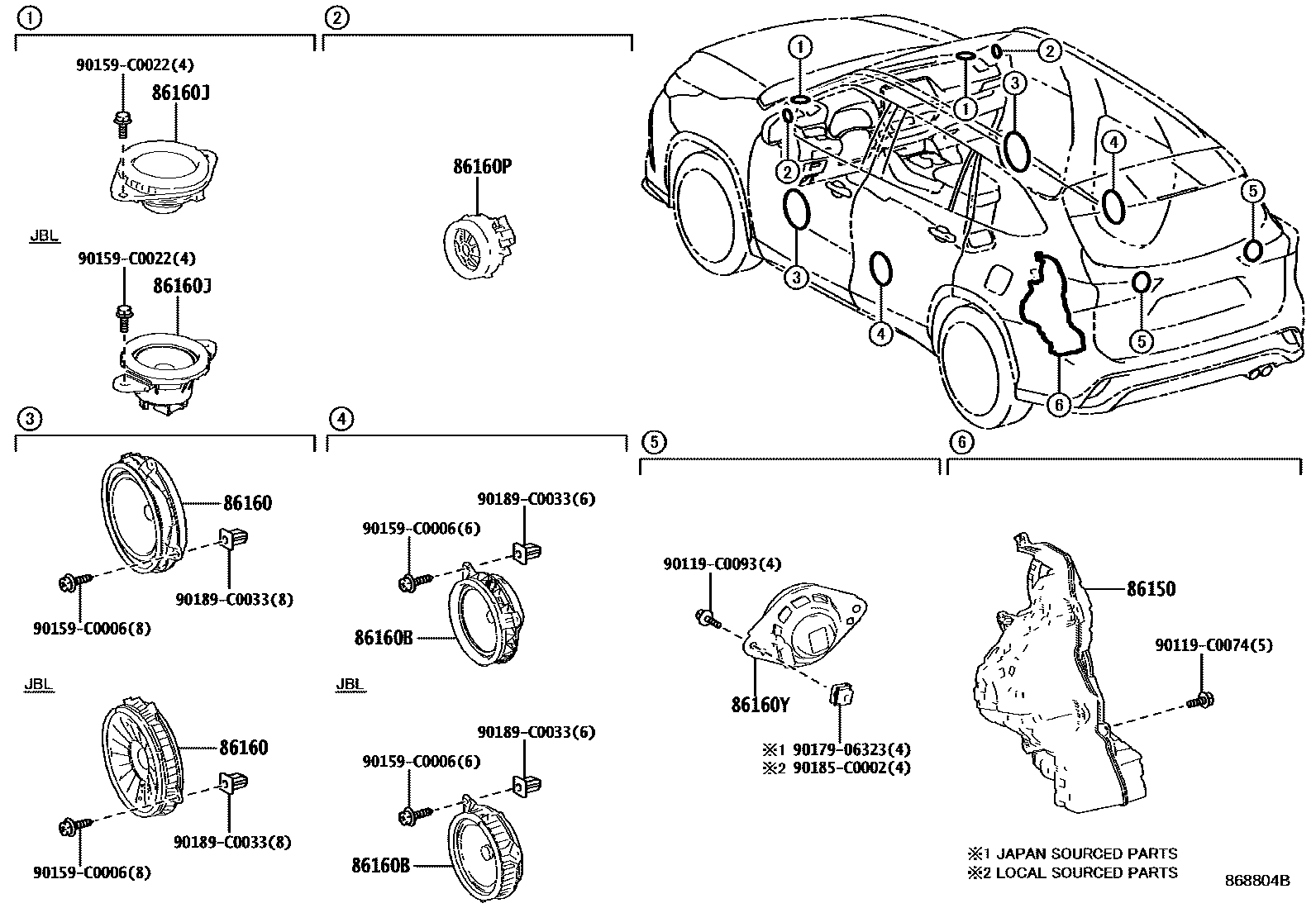 Parts diagram