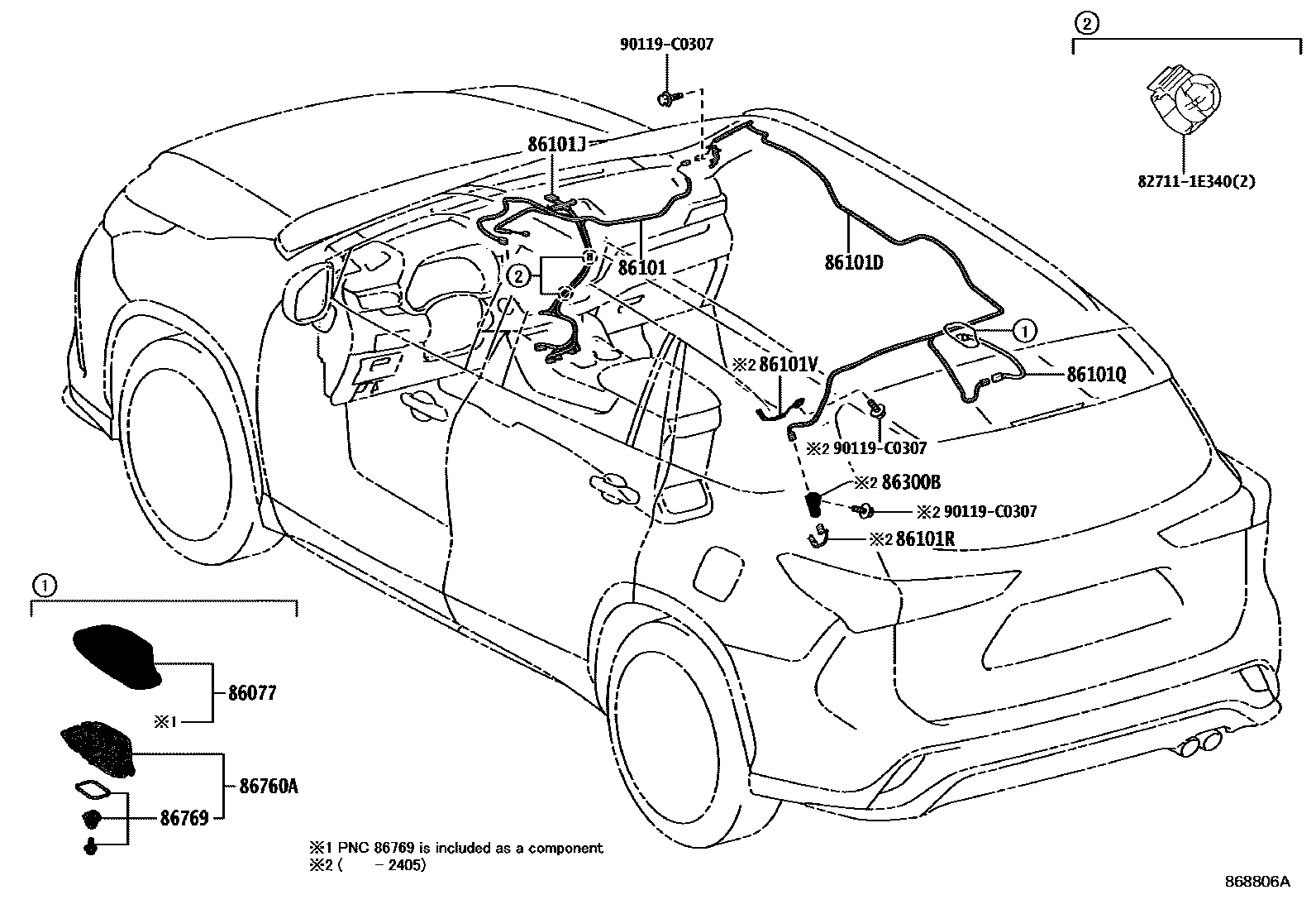 Parts diagram