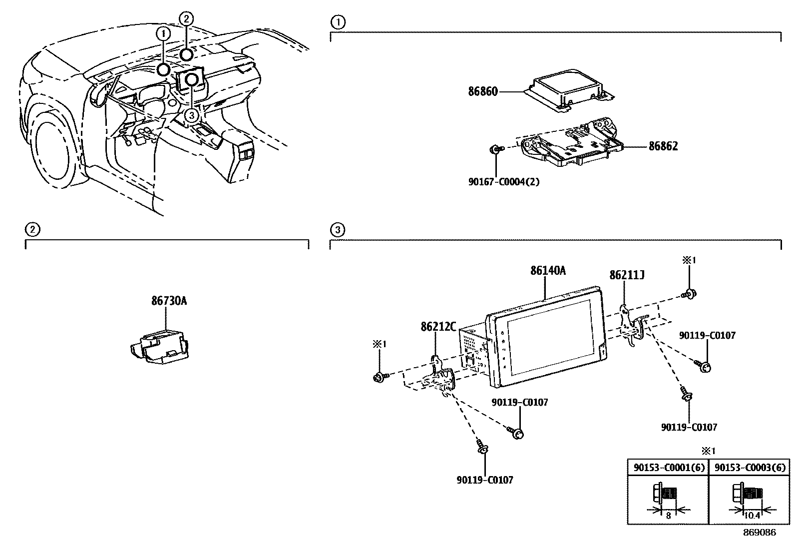 Parts diagram