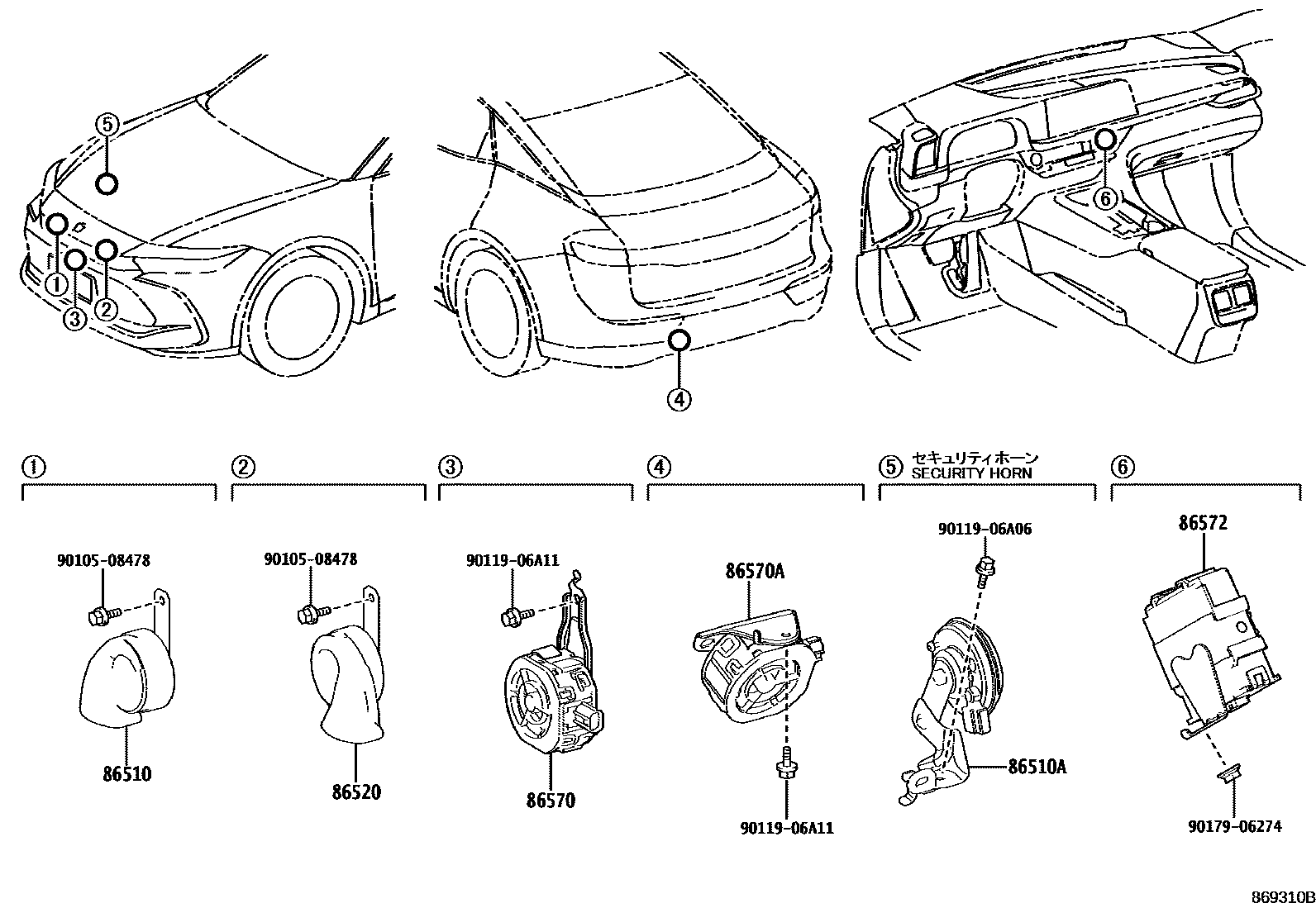 Parts diagram
