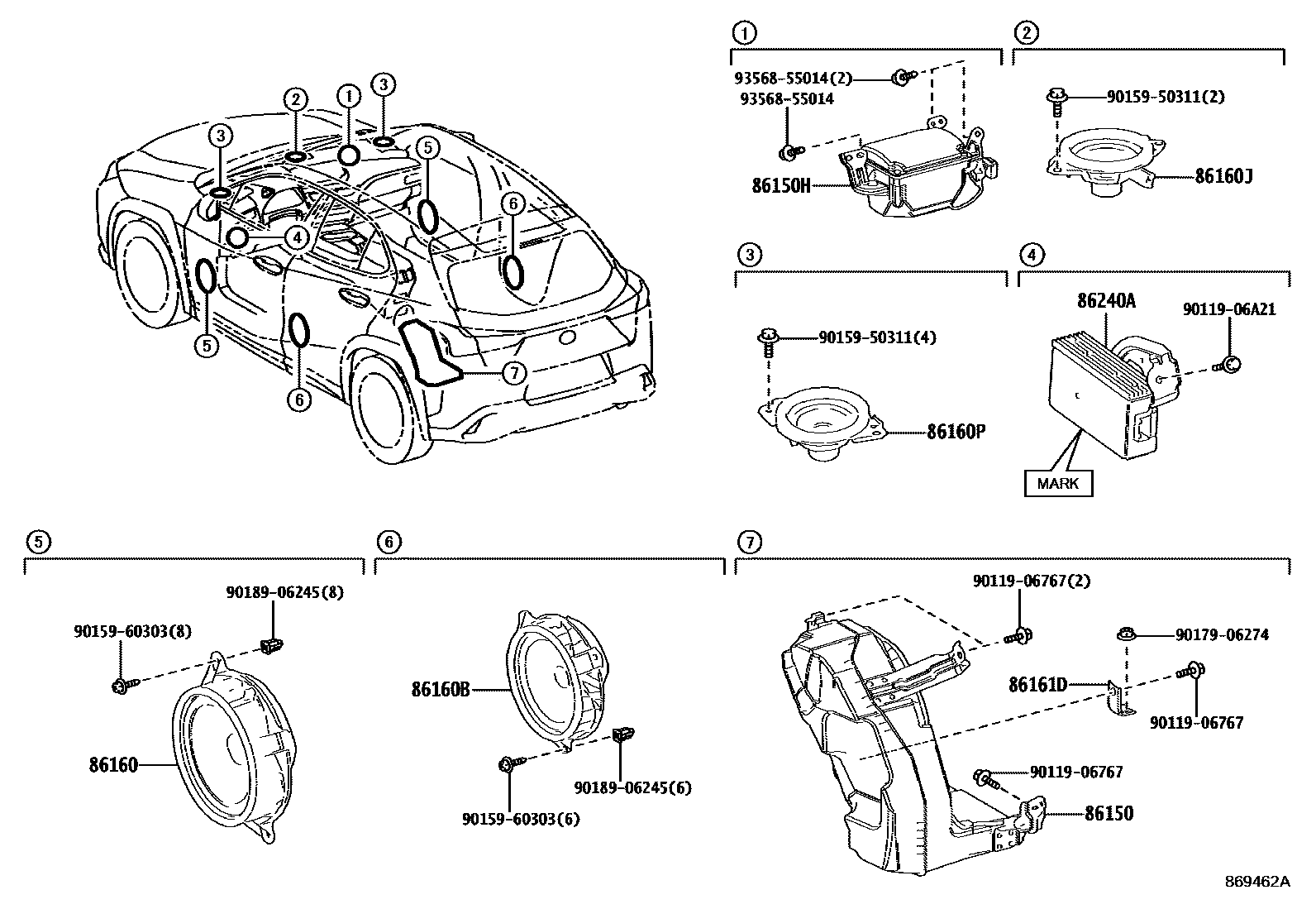 Parts diagram