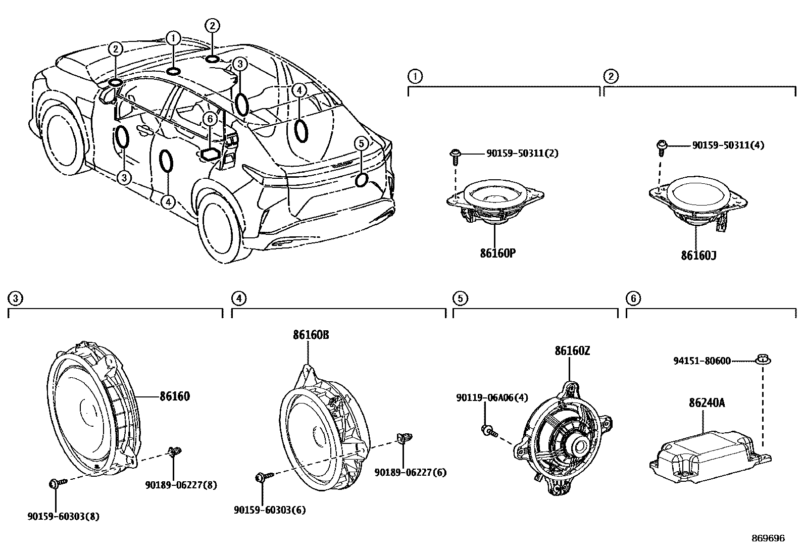 Parts diagram