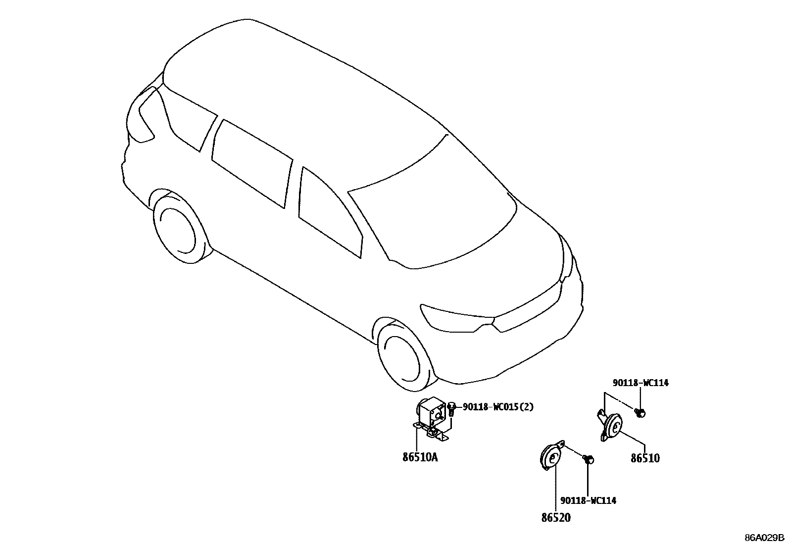 Parts diagram