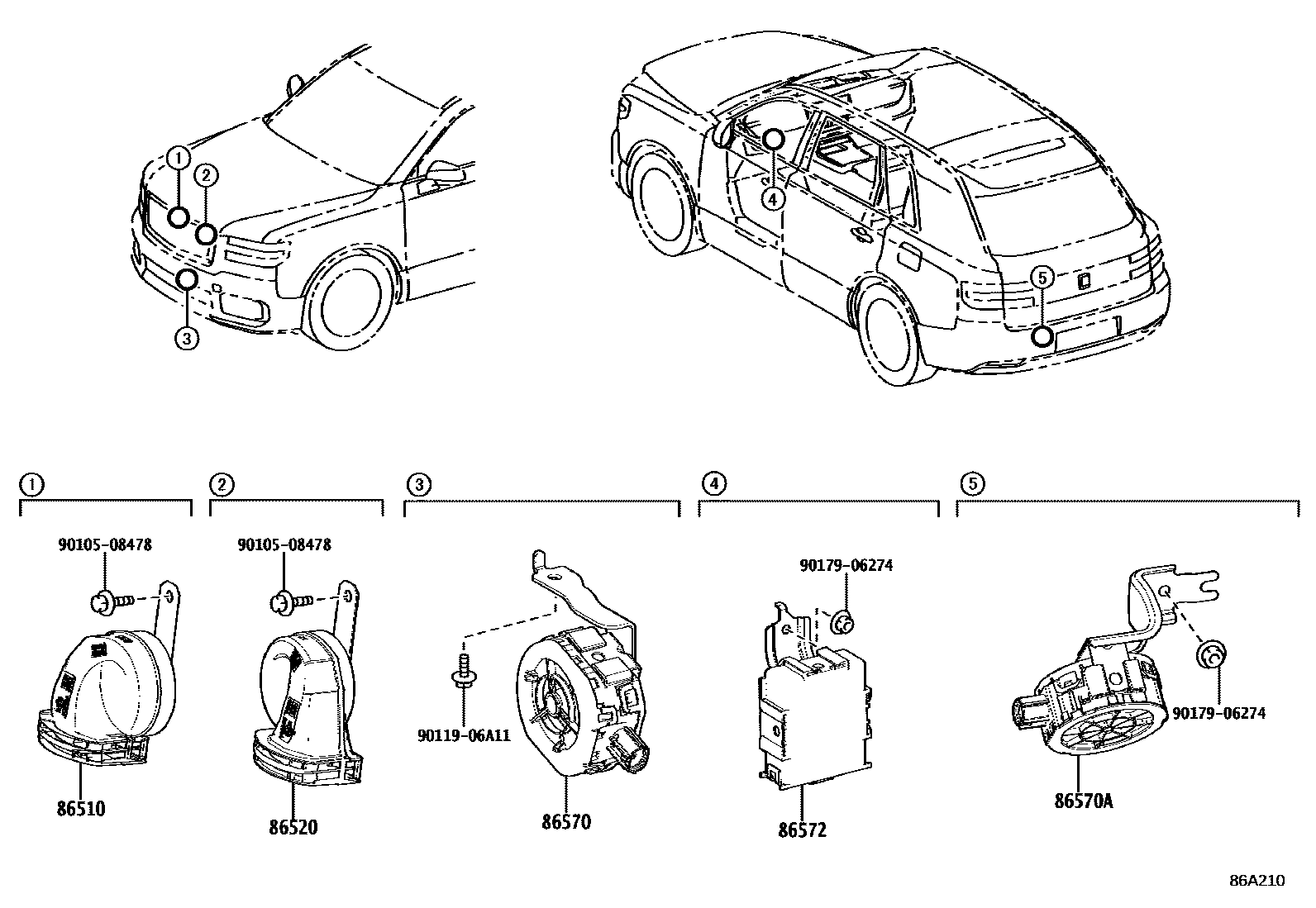 Parts diagram