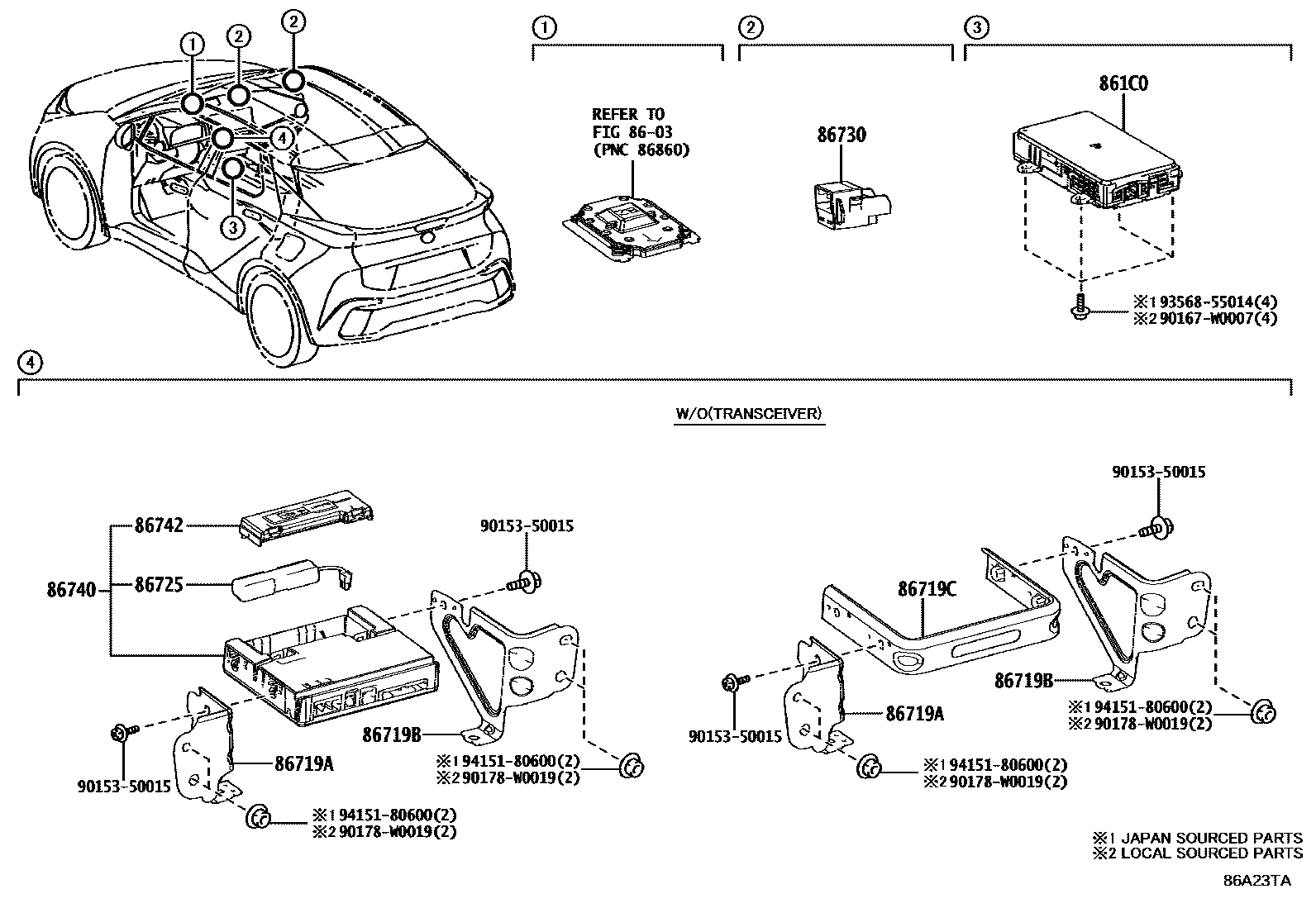 Parts diagram