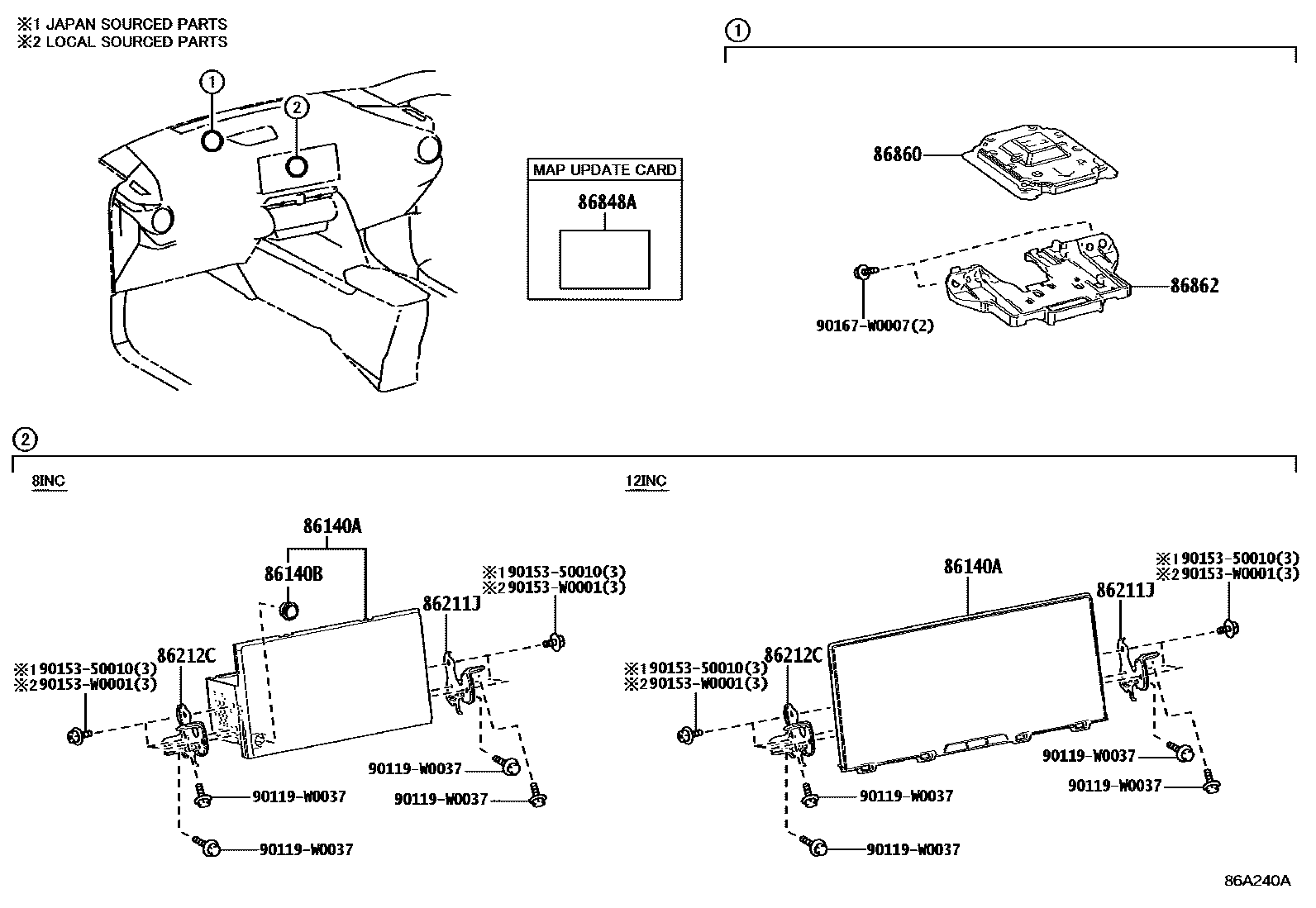 Parts diagram