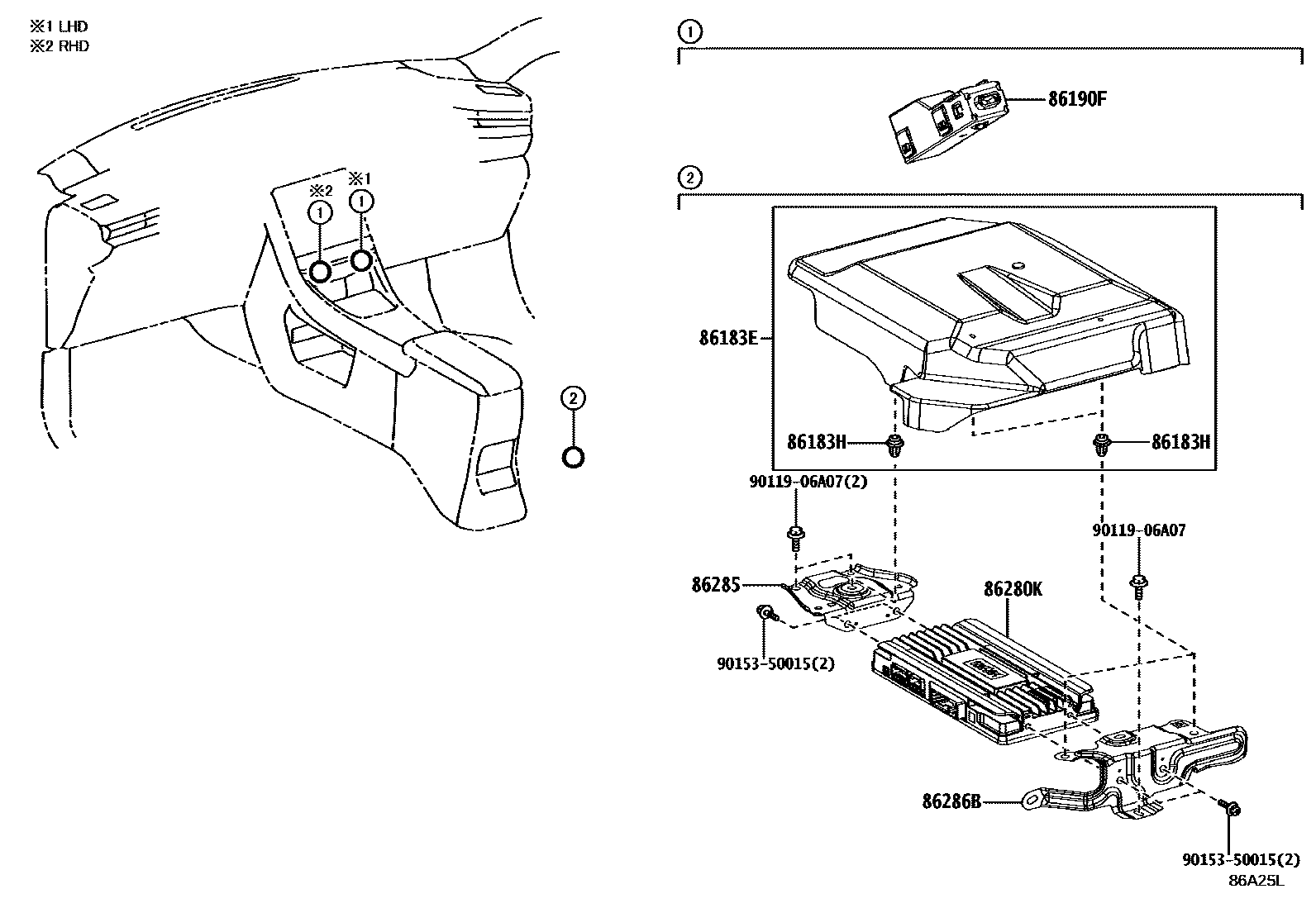 Parts diagram