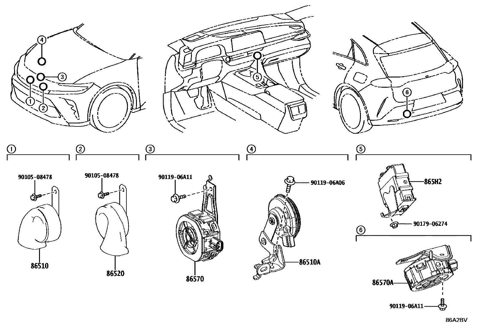 Parts diagram
