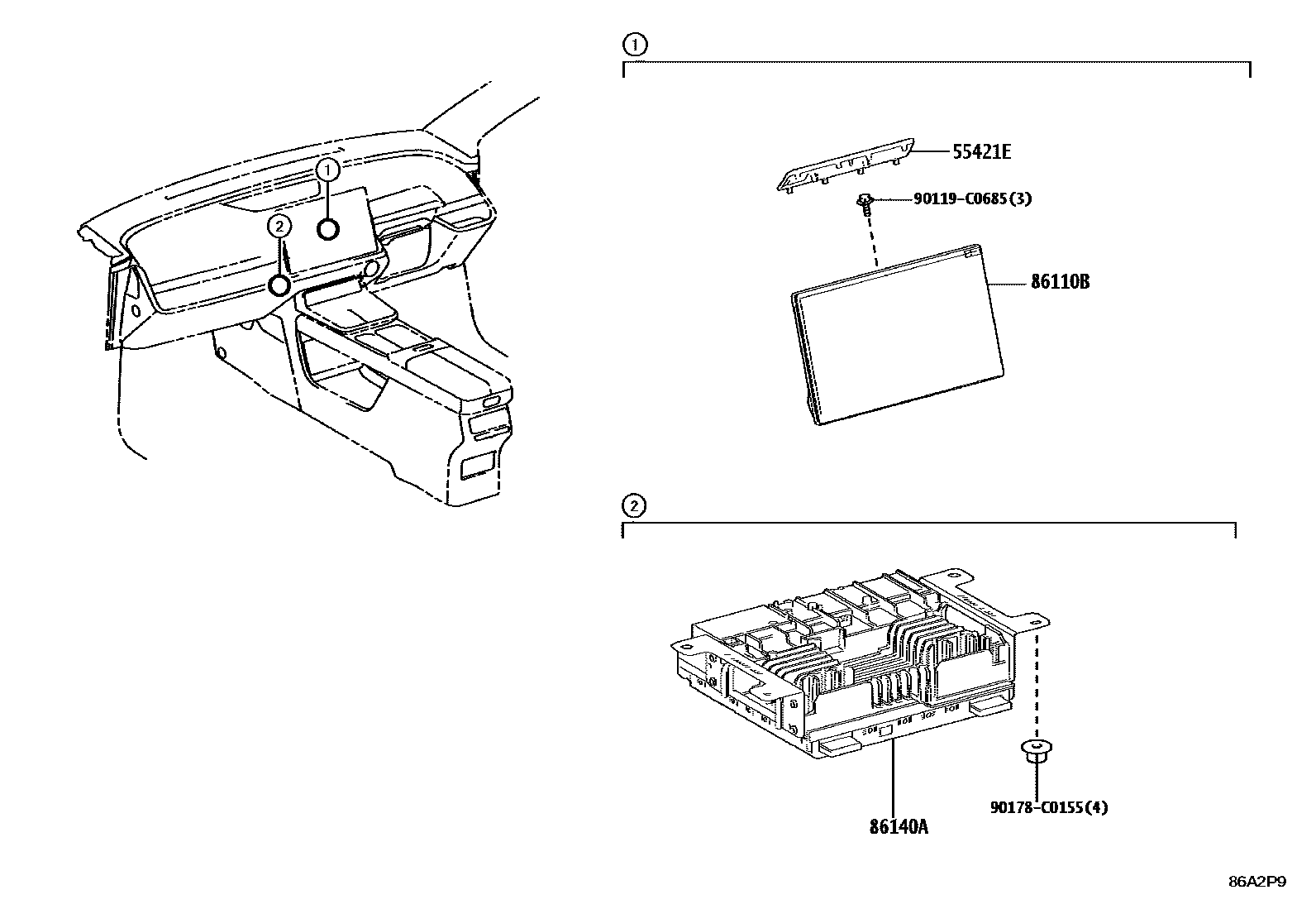 Parts diagram