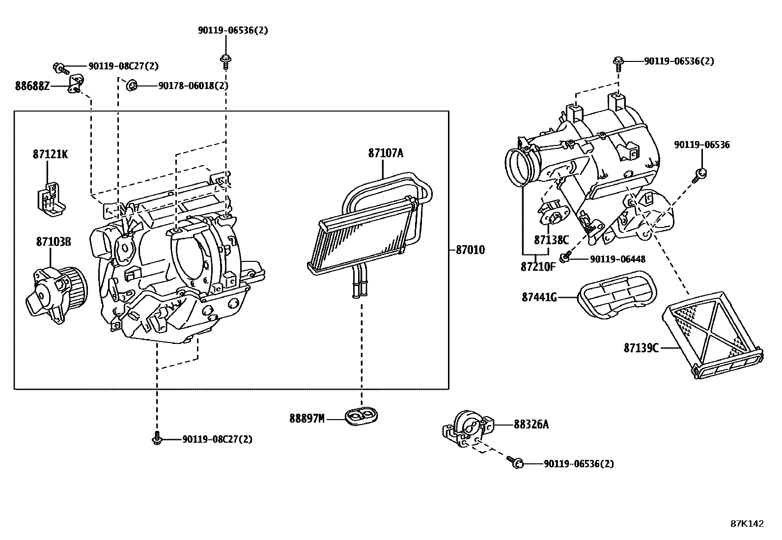 Parts diagram