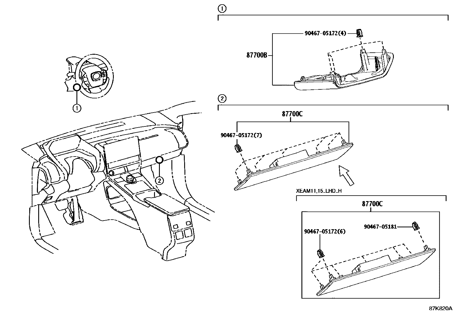 Parts diagram