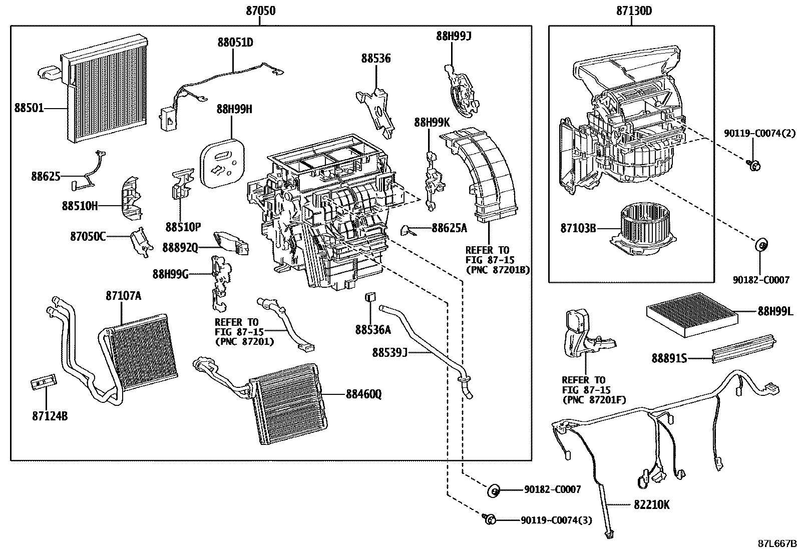 Parts diagram