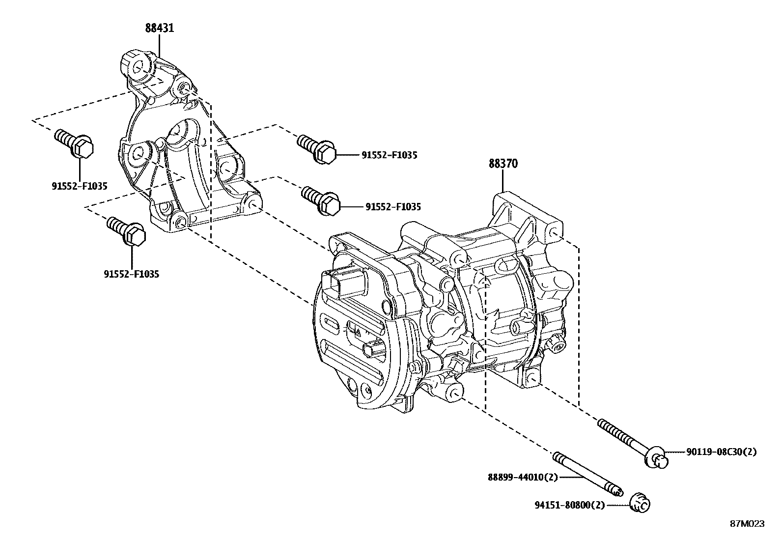 Parts diagram