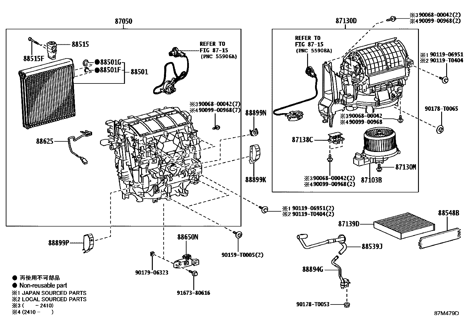 Parts diagram
