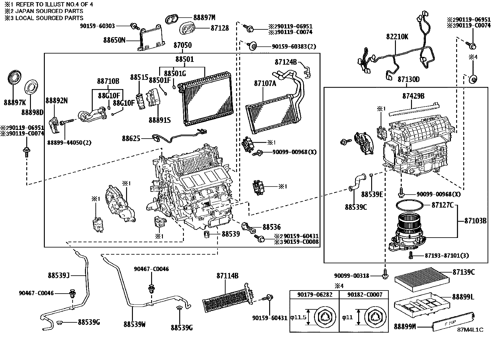 Parts diagram