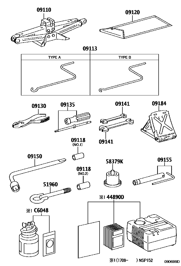 Parts diagram