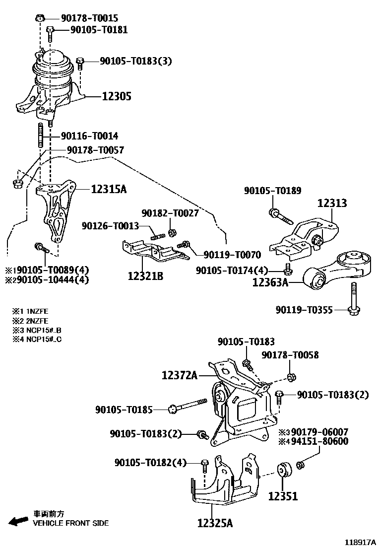 Parts diagram