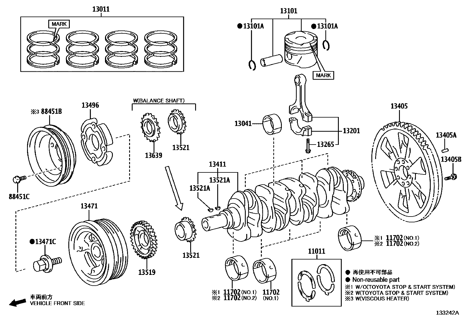 Parts diagram